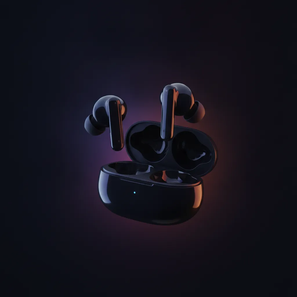 Fones Lumen Pods com estojo de recarga